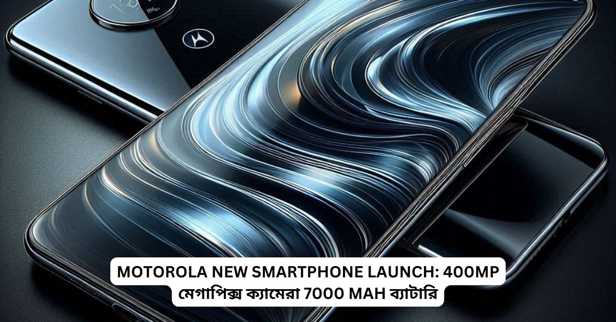 Motorola new smartphone launch 400MP megapixel camera 7000 mAh battery